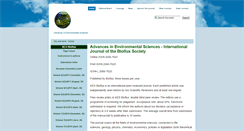 Desktop Screenshot of aes.bioflux.com.ro